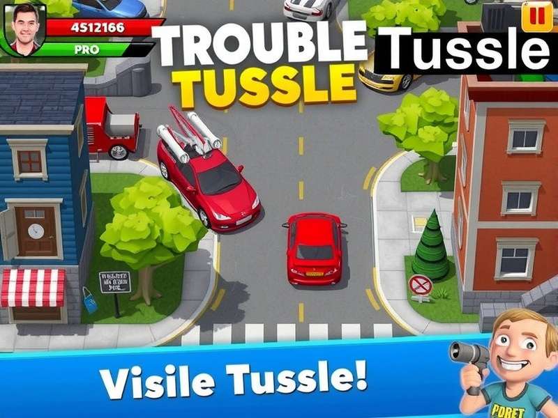 Town Trouble Tussle Gameplay Screenshot